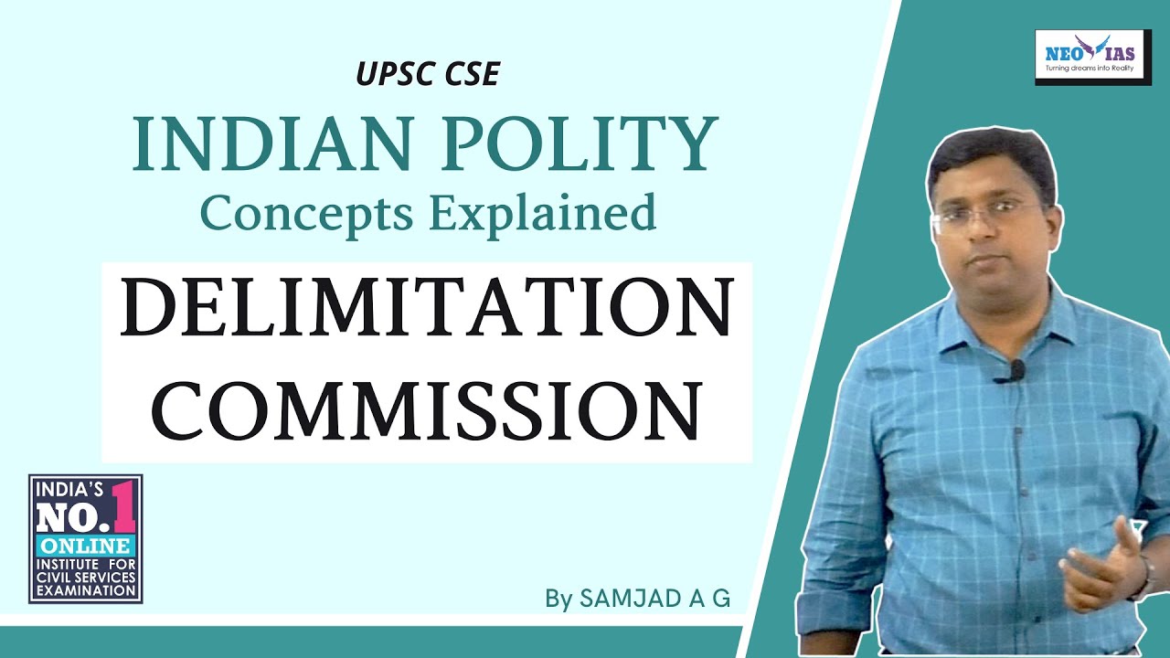 DELIMITATION COMMISSION | INDIAN POLITY CONCEPTS | INDIA'S BEST ONLINE CLASSES | Ekam IAS