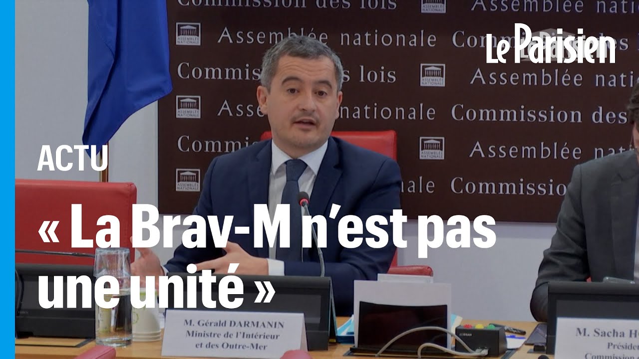 Ultragauche, Brav-M, LBD... Darmanin s'explique devant la Commission des lois de l'Assembl&eacute;e
