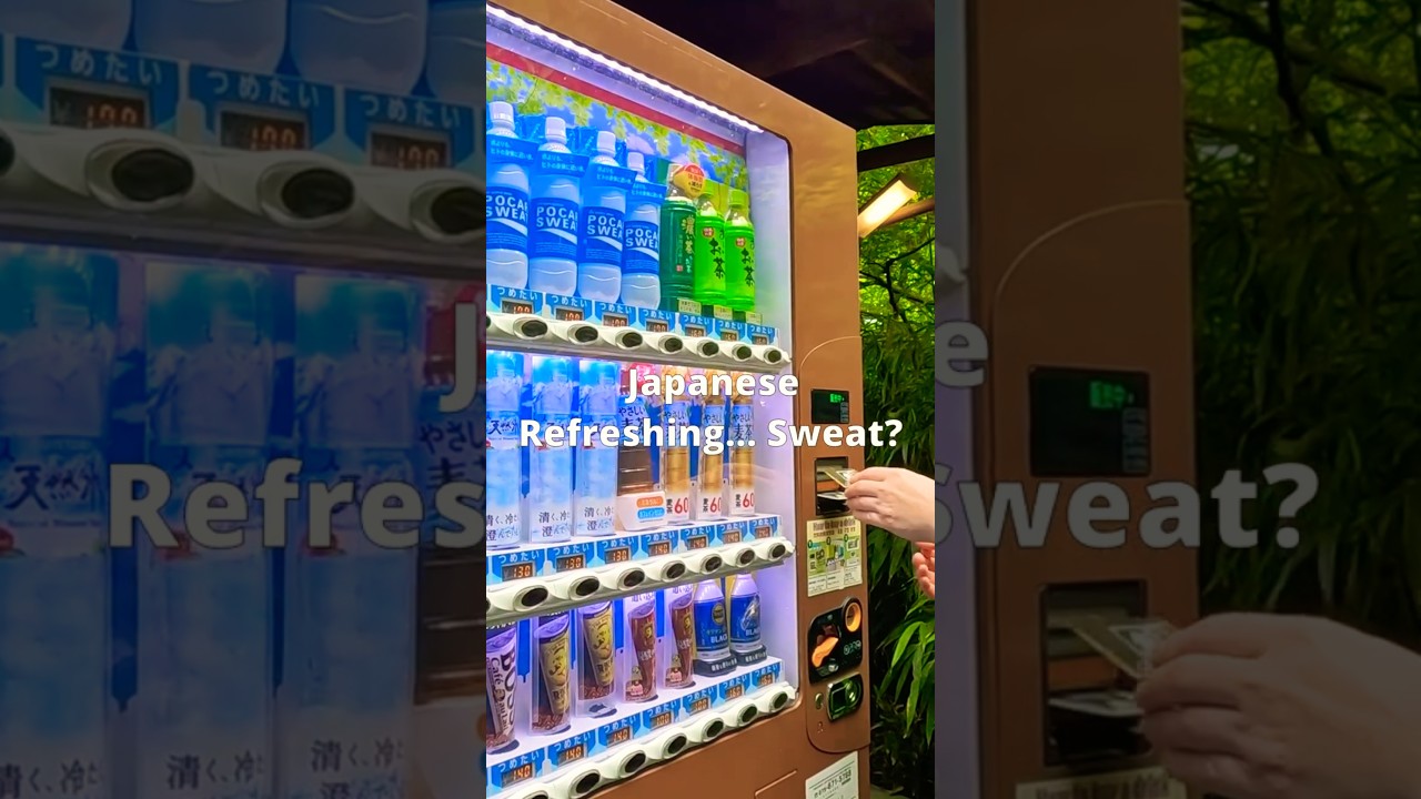 Japanese Sports Drink Pocari Sweat: 🥤Refreshing Drink😋 #shorts #travel #japan