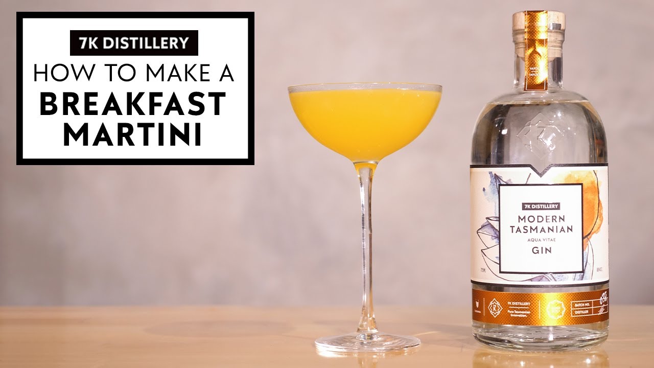 How to Make a Breakfast Martini | Cocktail Recipe | 7K Distillery