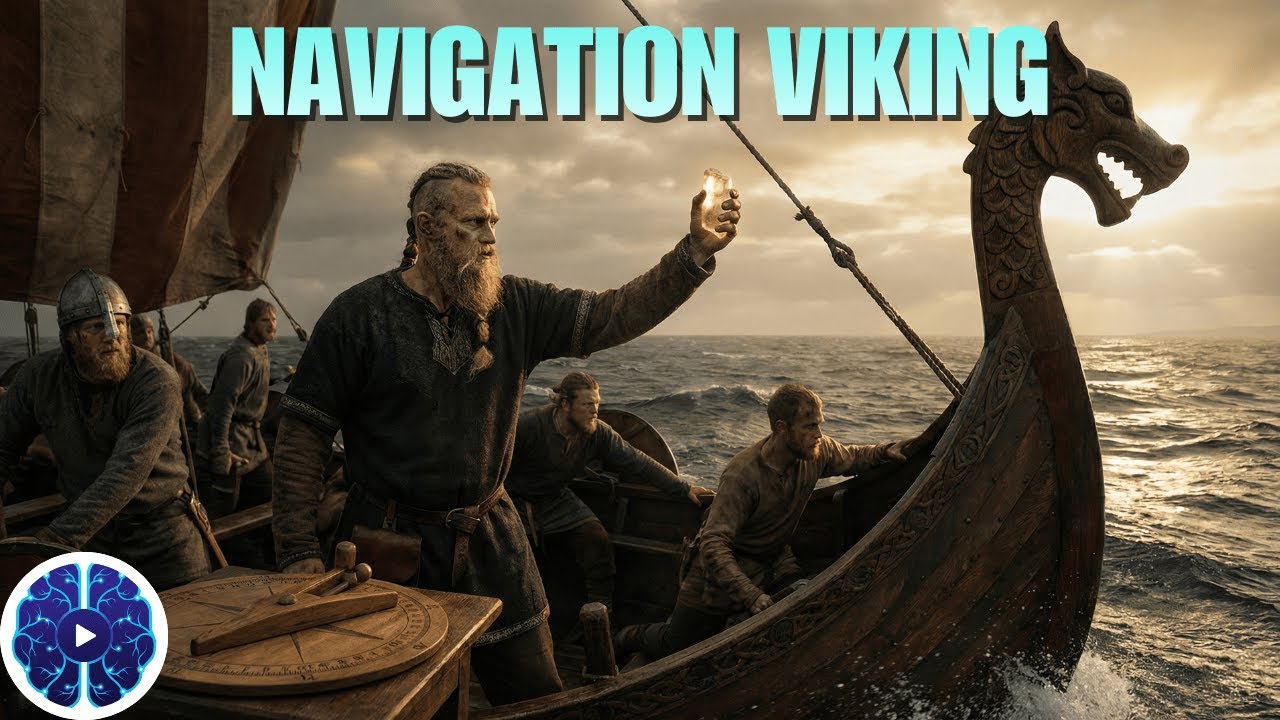 Comment les Vikings naviguaient sans boussole ? Le secret révélé 🧭