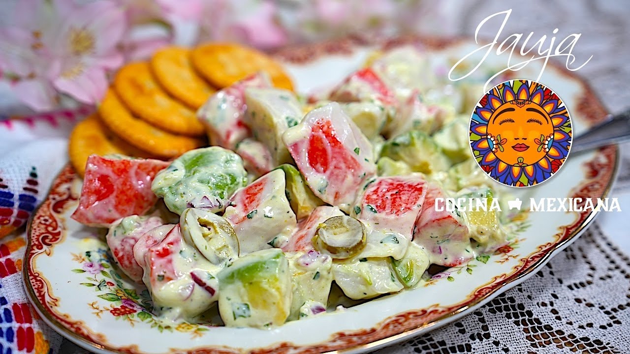 Ensalada de Surimi en Pocos Minutos para Cuaresma