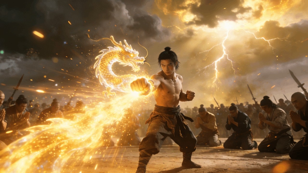 Hamabang pulubi naging hari ng martial arts, walang sandata tinalo ang pinakamalakas, lahat lumuhod.