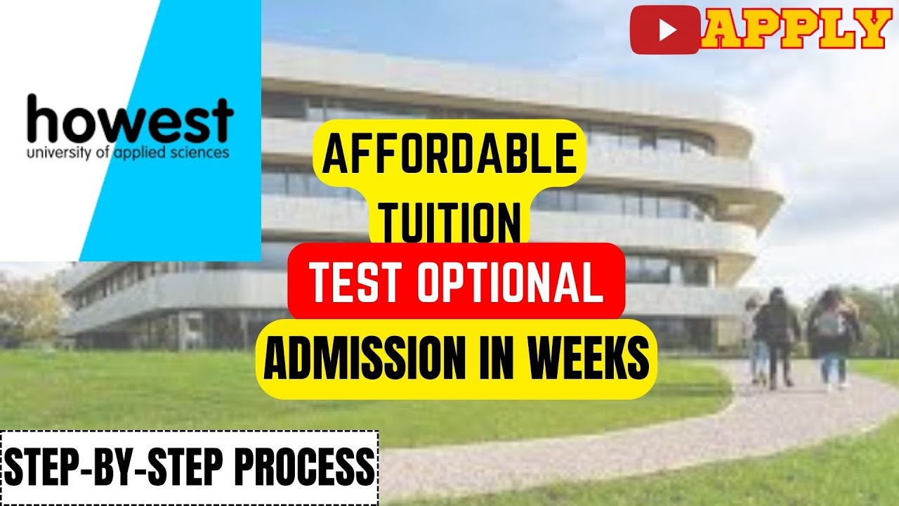 NO IELTS  I HOWEST University of Applied Sciences BELGIUM  I Application