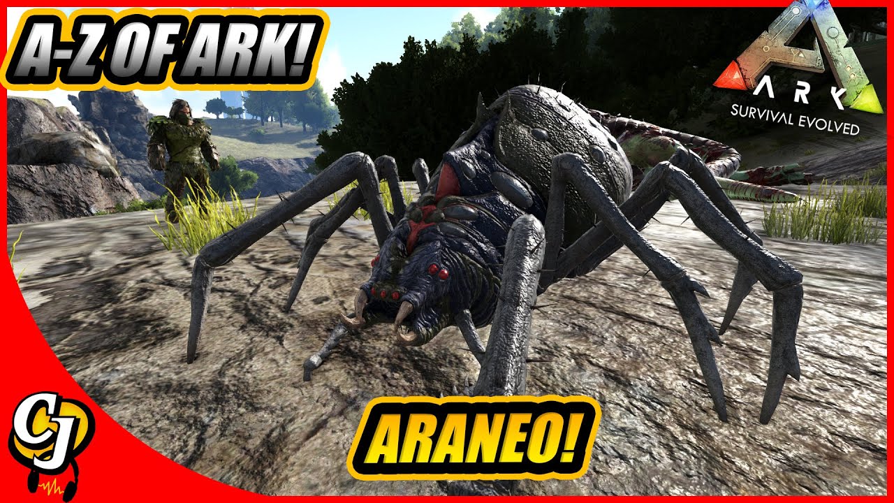 A-Z Of Ark! The ARANEO And What Makes It An Awsome Turret Dino!! || Ark Survival Evolved!