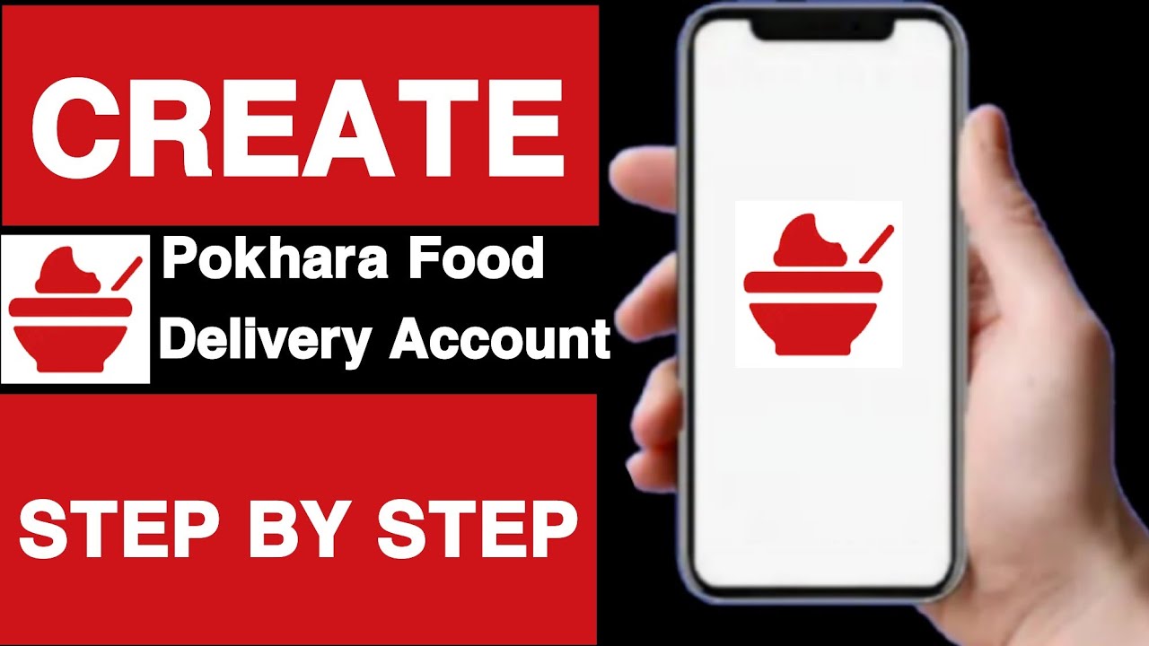 How to create pokhara food delivery account,||Pokhara food delivery account create||Unique tech 55
