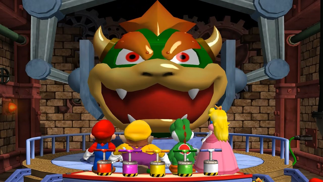 マリオvsピーチvsヨッシーvsワリオ【マリオパーティ4】