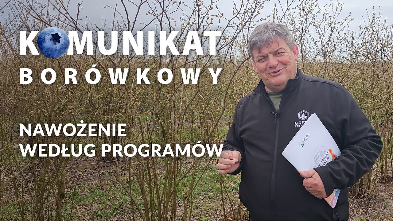 Komunikat borówkowy - Nawożenie wg programów - Zbyszek Marek