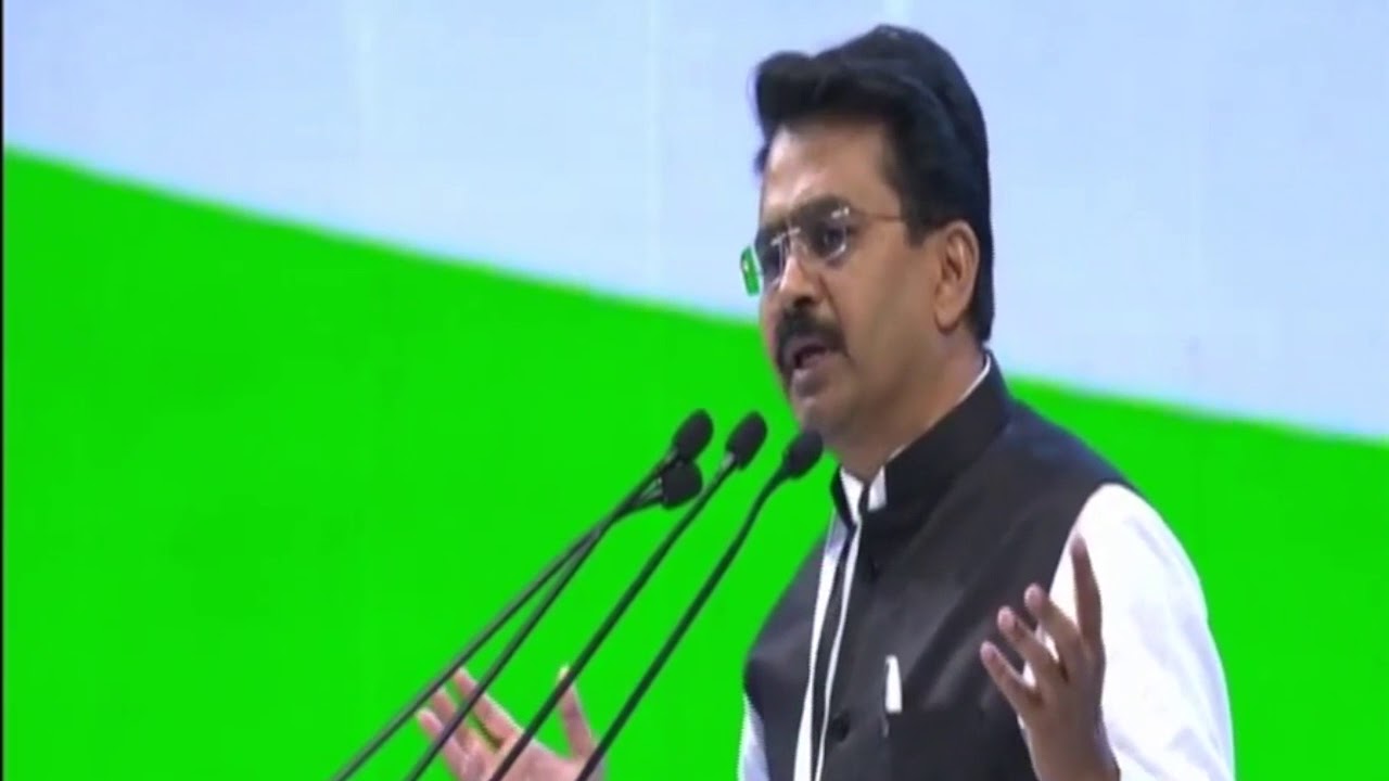 Rajiv Satav speech at the Congress Plenary 2018