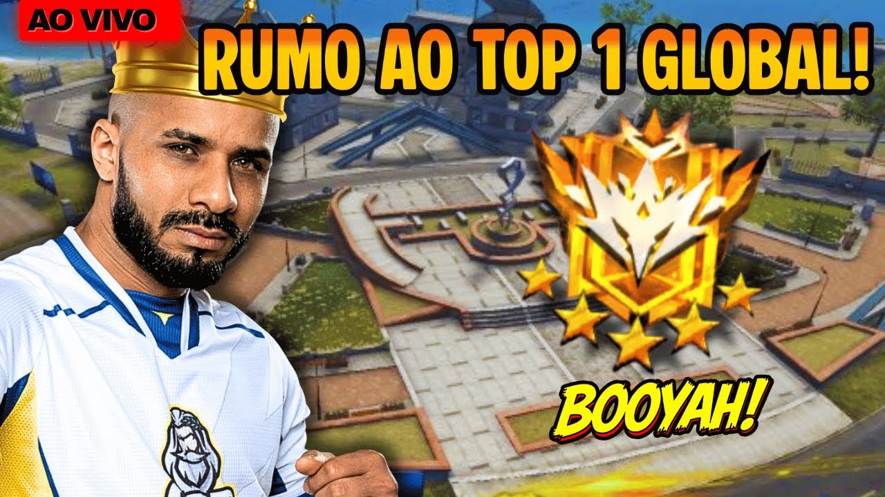 RUMO AO TOP GLOBAL 520 BOOYAH FT GORDAO FT CORVO FT PLEBEU FREE FIRE