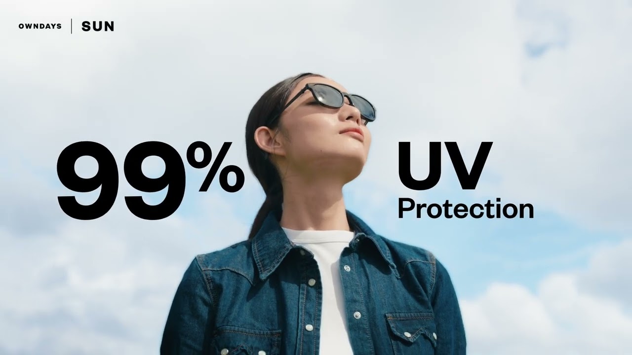 OWNDAYS Snap-on Glasses With 99% UV Protection