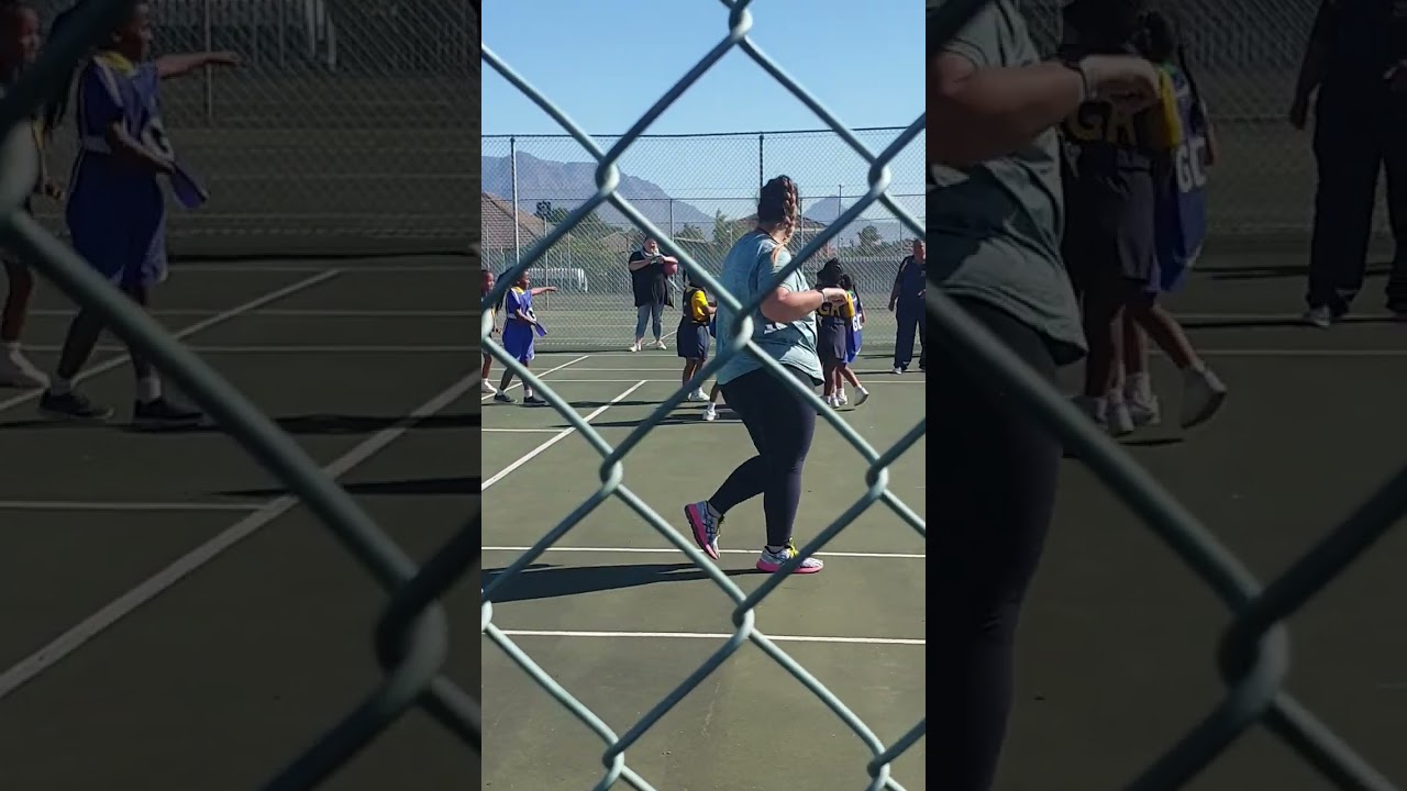 Parow west primary school Netball match with parow valley primary