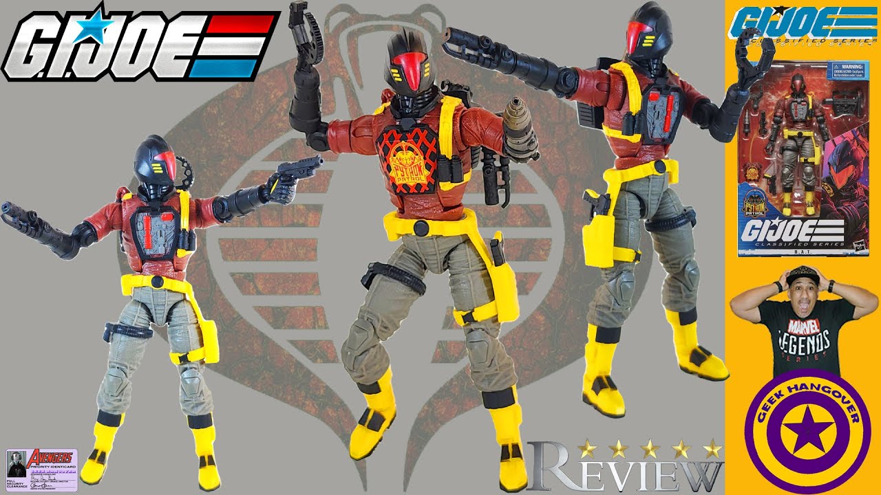 G.I. Joe Classified Python Patrol BAT Action Figure Target Exclusive Action Figure Overview