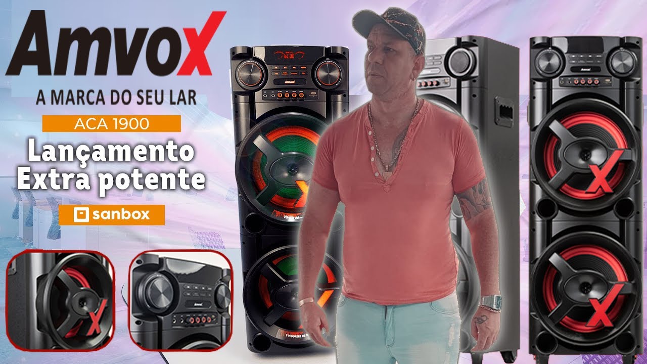 AMVOX ACA 1900 NEW X! Além de top, essa é BRAVA!
