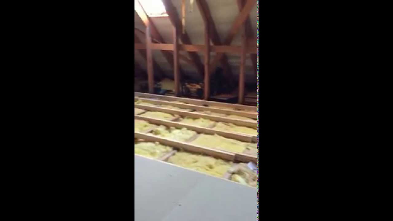 Timber brace fitted prior to laying loft boarding by Lofty Solution.