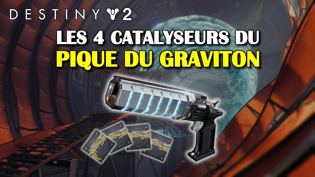 Destiny 2 - Les 4 catalyseurs du Pique du graviton