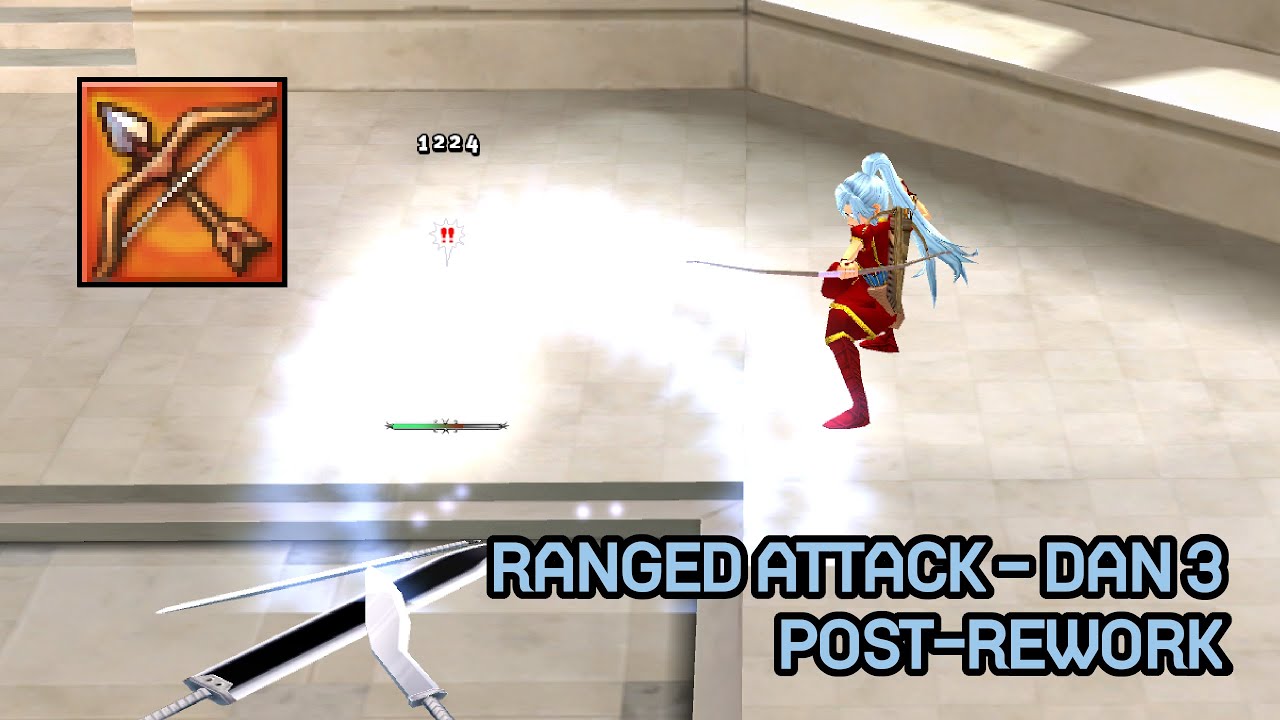 Mabinogi - Ranged Attack Dan Test - Post-Rework