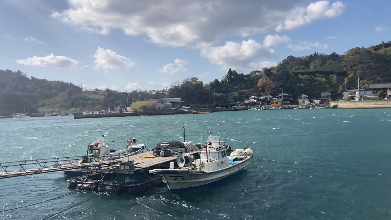 バーチャル散策【船間バス停周辺(愛媛県宇和島市)】