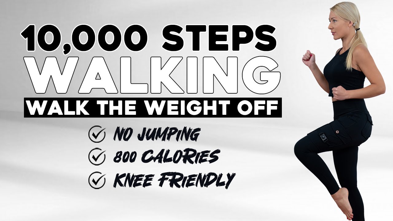 10000 Steps Workout | Fun, Low Impact, No Jumping Workout | Walk at Home with Improved Health💓