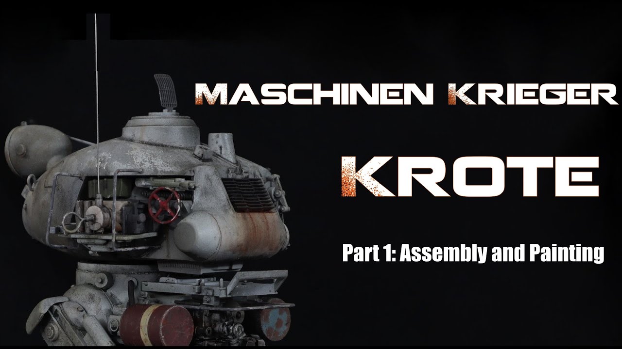 Building the Maschinen Krieger Krote Part 1: Assembly and Painting