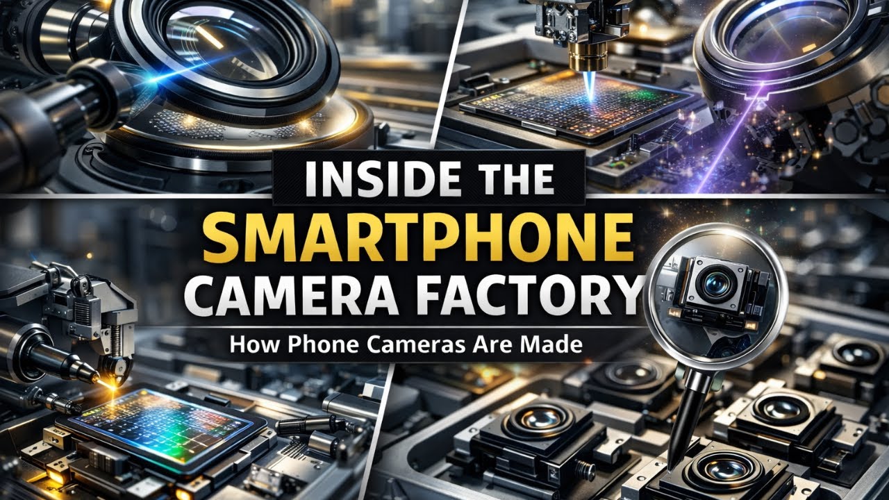 Inside the Smartphone Camera Factory | Full Manufacturing Process