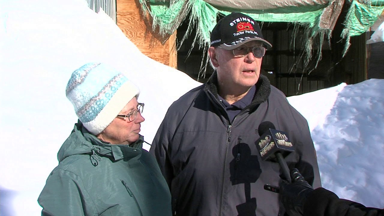 New Dairy Barn Collapses Due To Snow