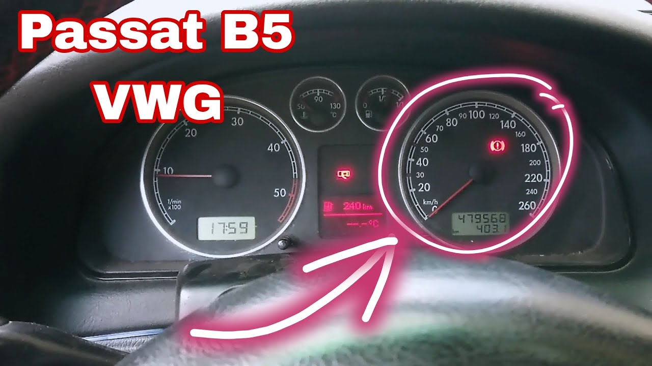 مشكل قياس السرعة اصلحها بسهولة VWG golf 4+B5
