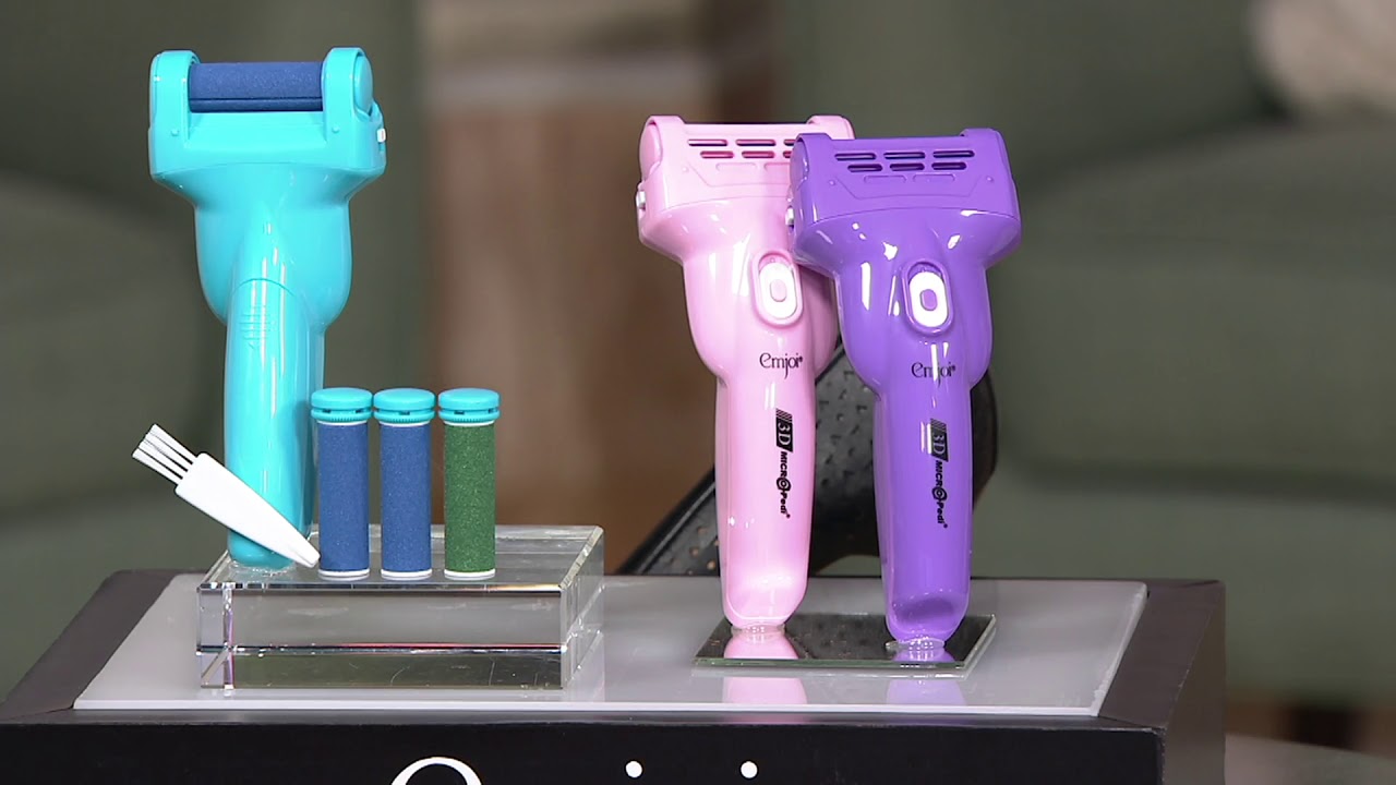 Emjoi 3D Micro-Pedi with 2 Extra and 2 Extreme Rollers on QVC