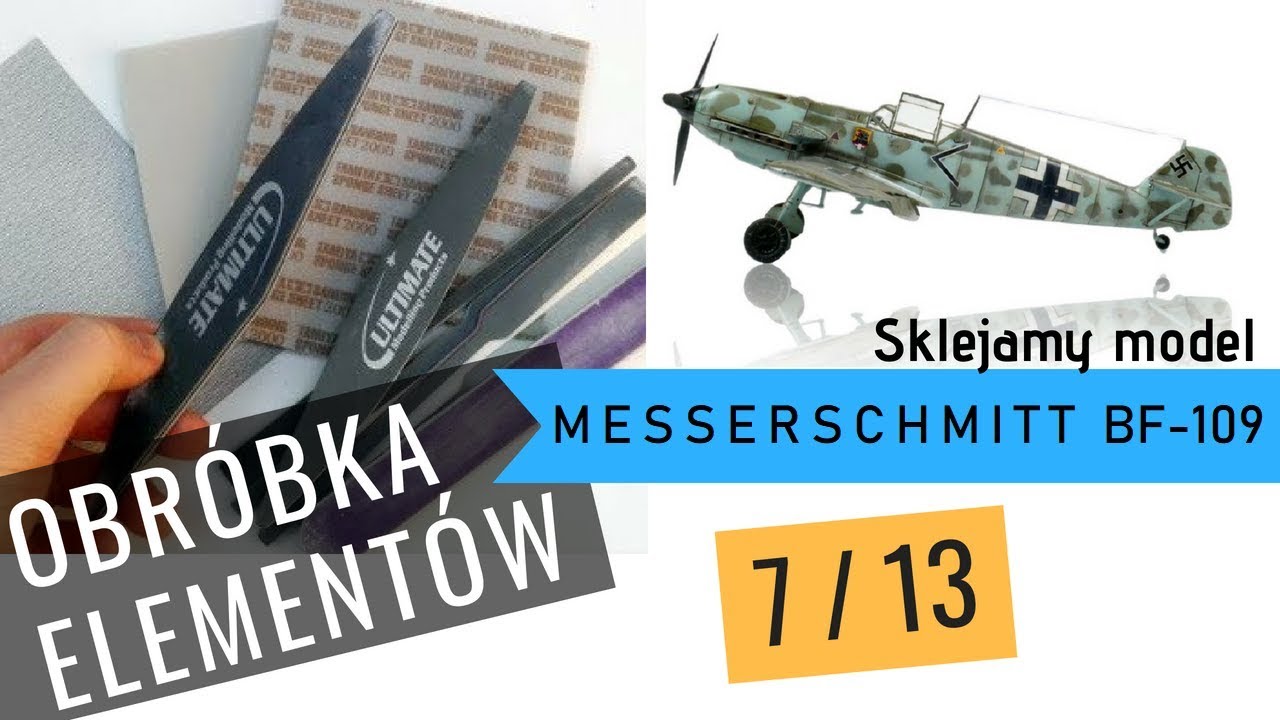 Pilniki i materiały ścierne do modeli plastikowych