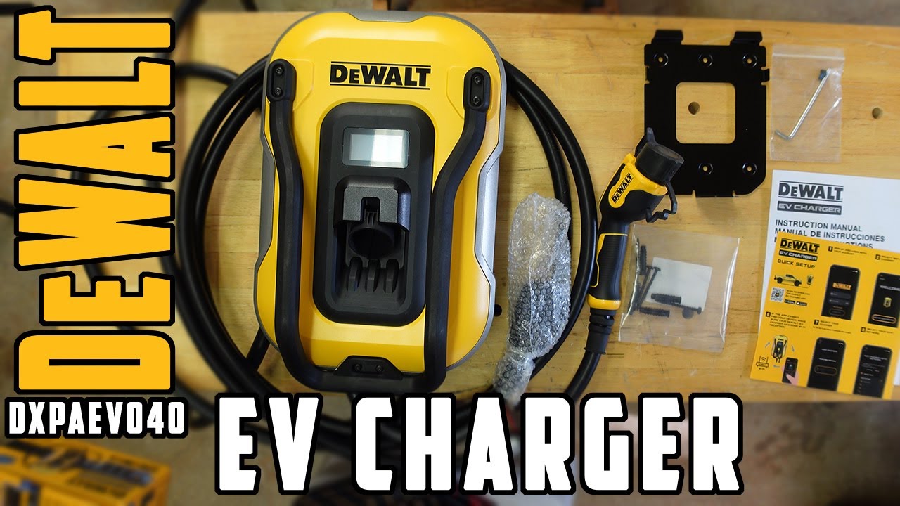 DeWALT EV Charger DXPAEV040 240V Level 2 40 Amps