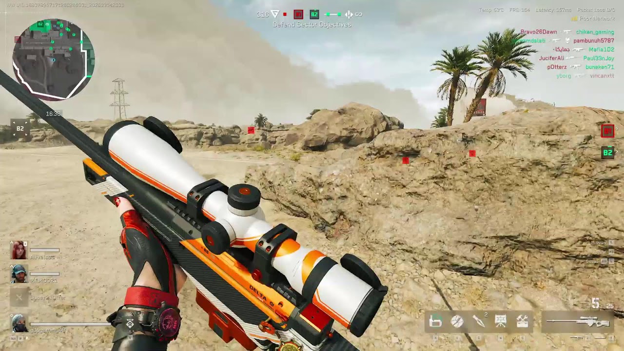 🔴 Delta Force Warfare Mode LIVE | Sniper vs Tank Ultimate War ⚔️