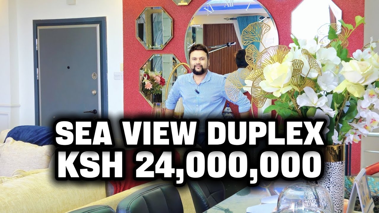 Inside a Panoramic Sea View Duplex with Elegant Finishes ✨