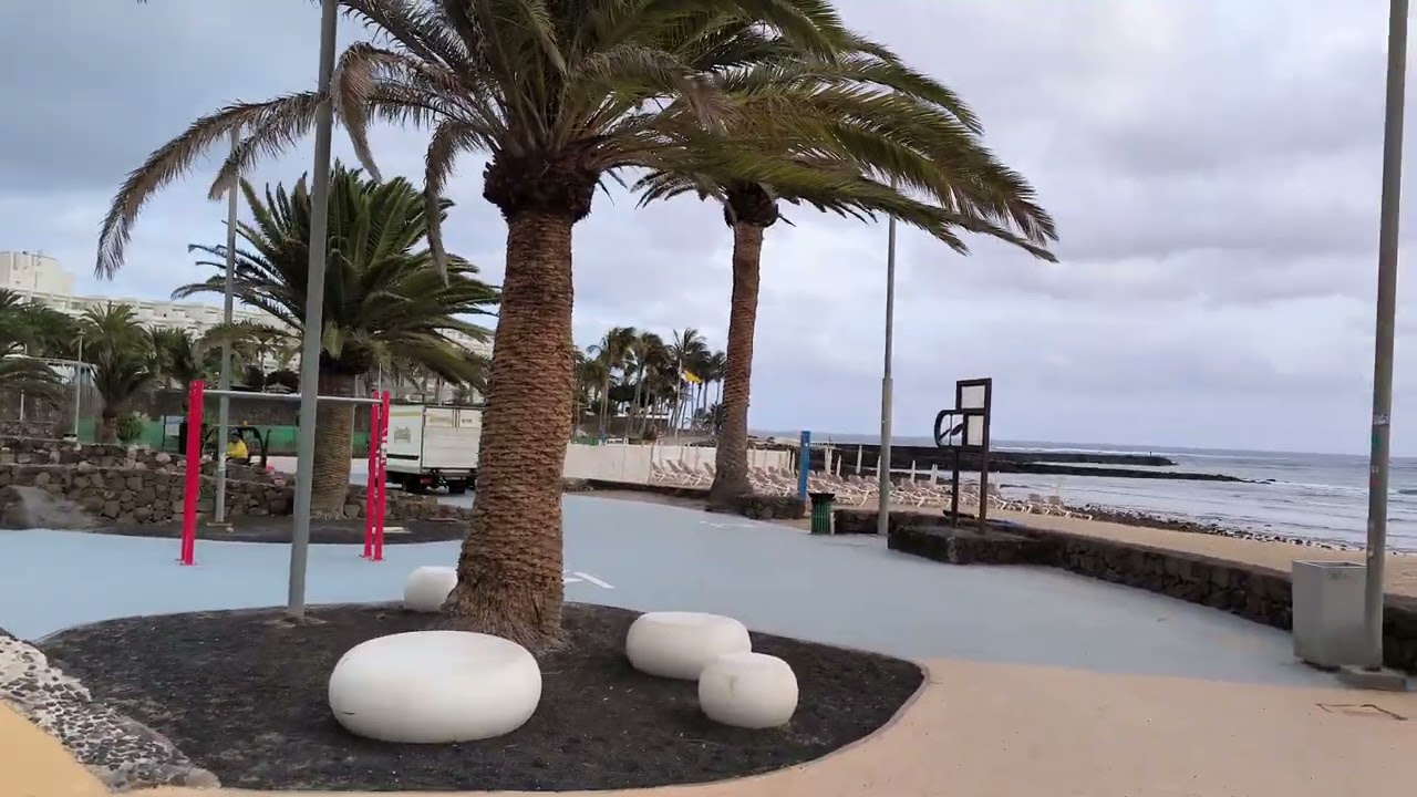 Spain, Lanzarote - Costa Teguise Walk 12.2024