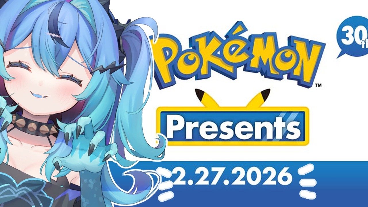 30 YRS OF POKEMON!!! lets watch POKEMON PRESENTS ⚡【POKEMON PRESENTS】