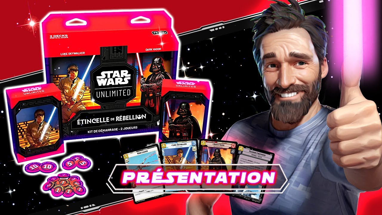 Présentation de Star Wars Unlimited (avec Blackie)