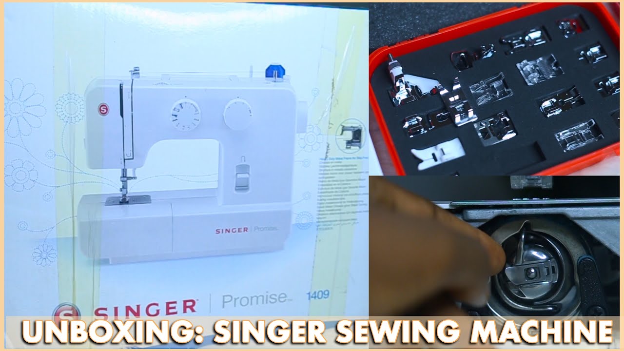 Unboxing : Singer 1409 Sewing Machine with ALL ACCESSORIES | Headmistress