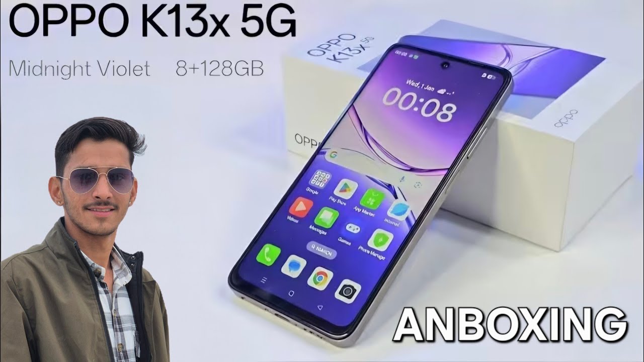 OPPO K13x 5G Ki Unboxing 