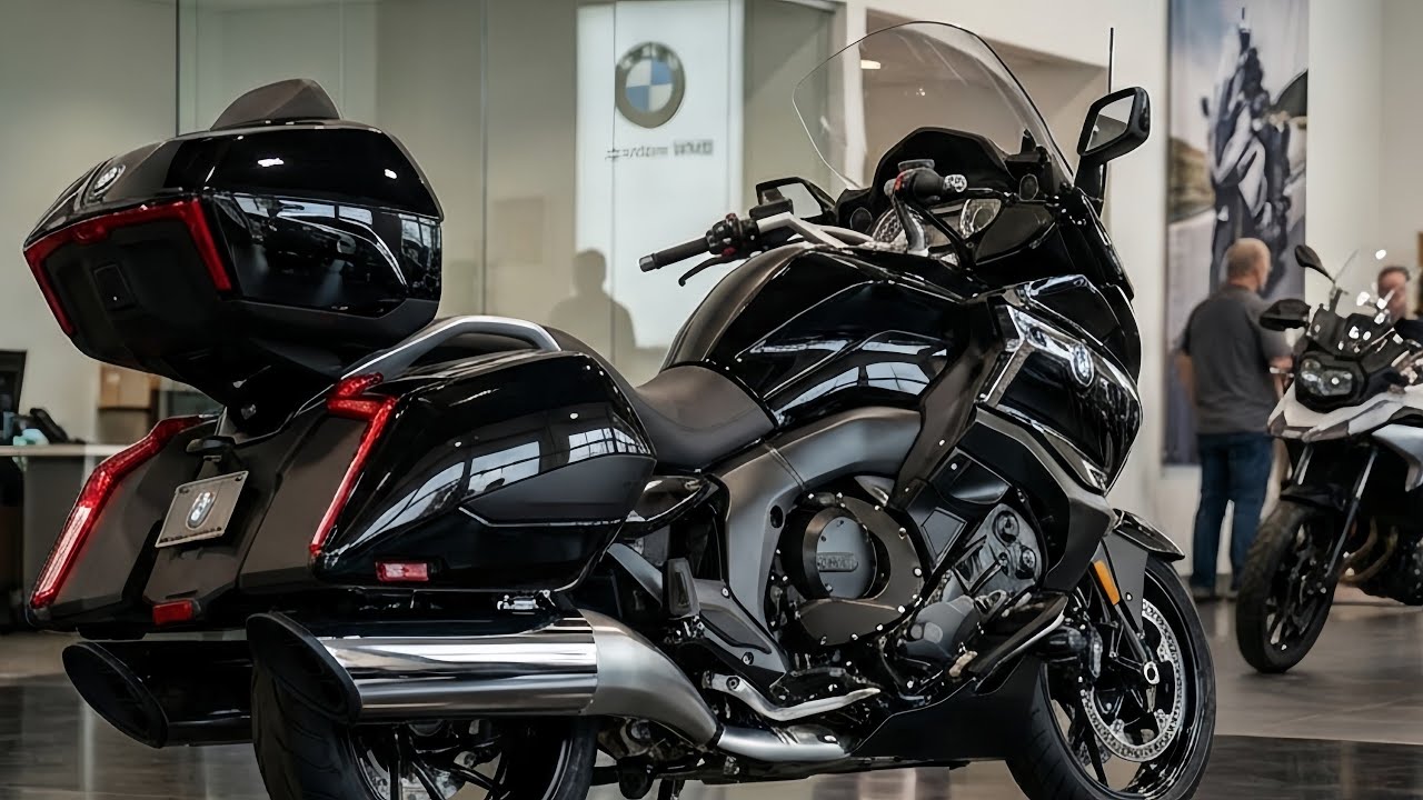 Совершенно новый BMW K1600 B 2026 года: роскошный туристический мотоцикл в новом формате.