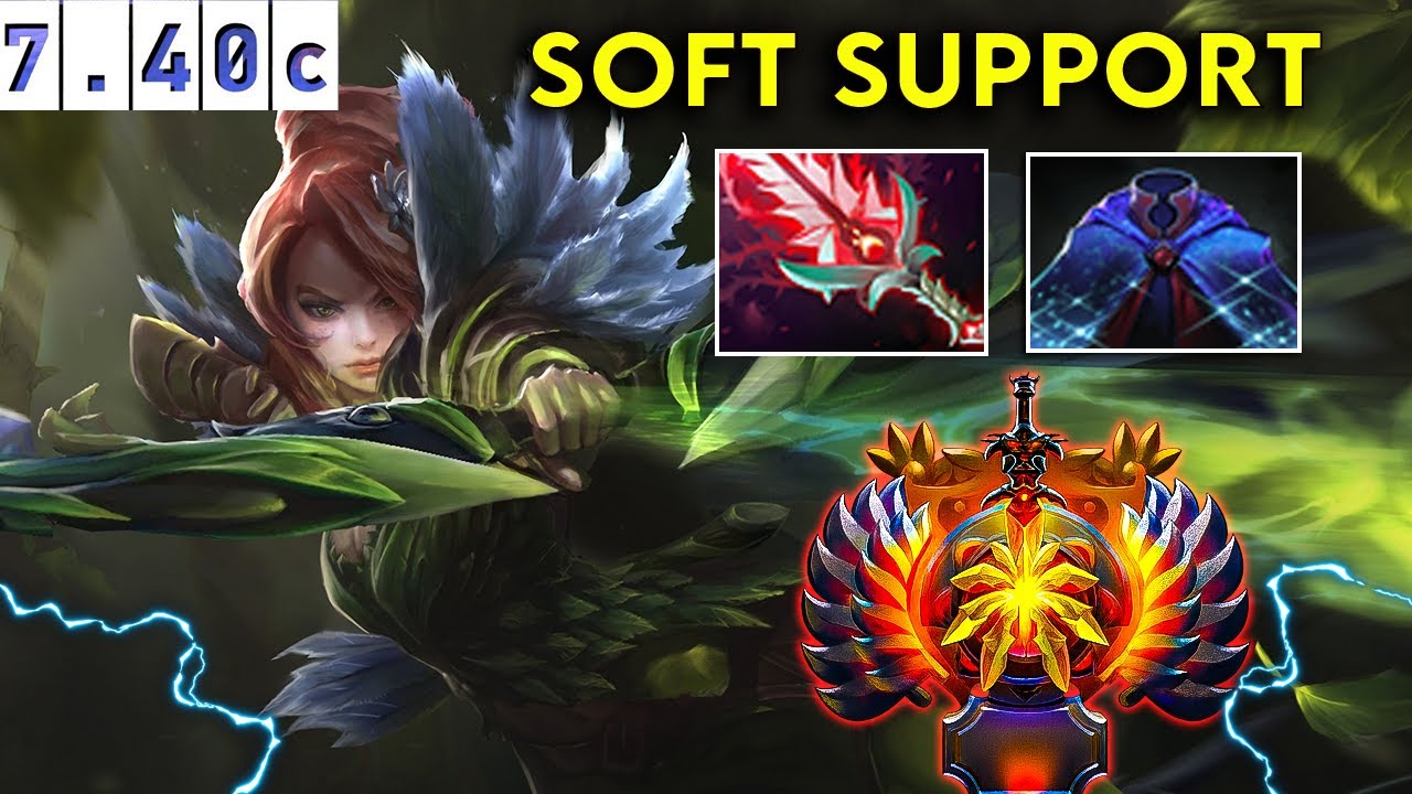 Windranger Immortal Soft Support - Dota 2 Patch 7.40c Pro Pub Gameplay #3