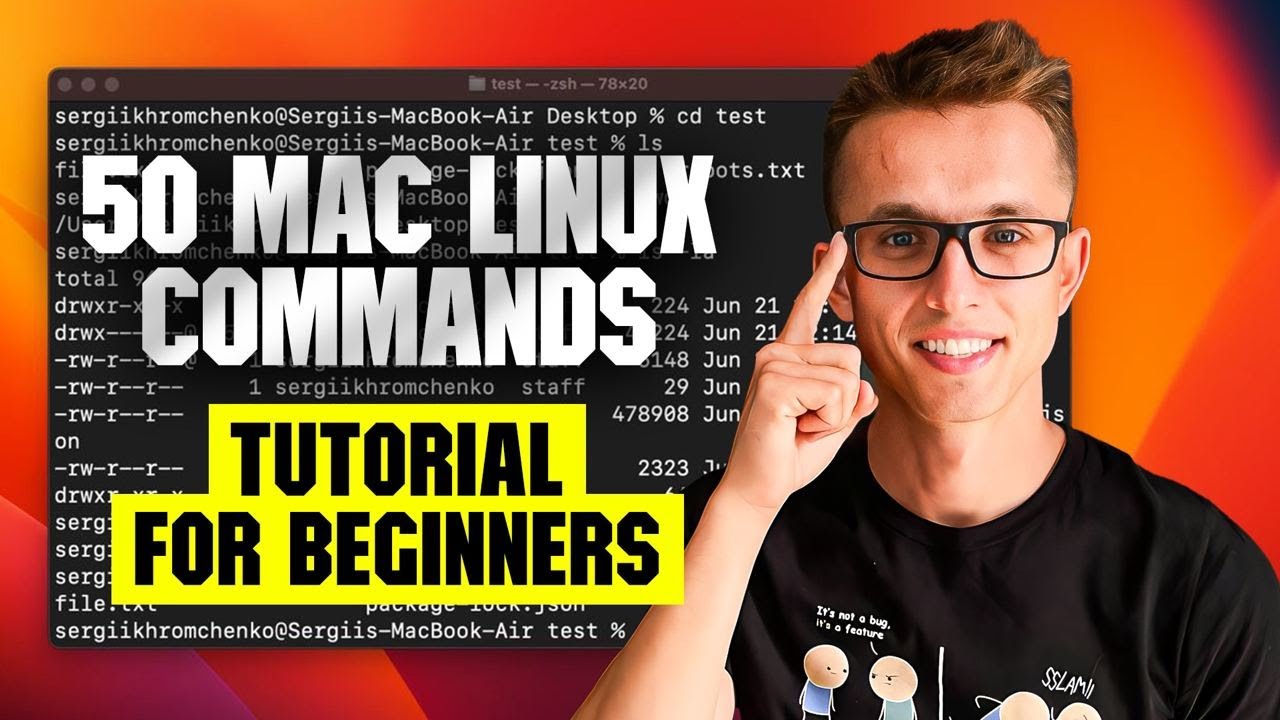 Наиболее популярные команды терминала Linux/Mac для начинающих.