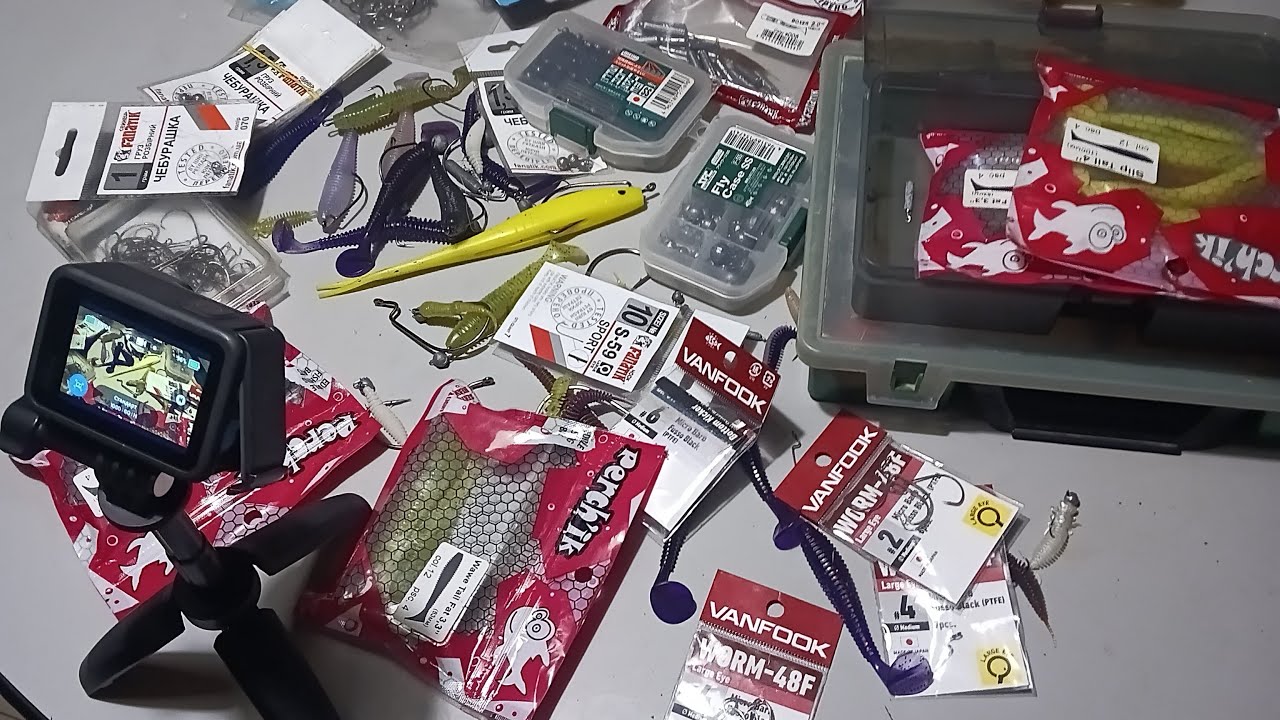 fishing tips - ötletek... Plasztik csalik feltűzése a horogra - horgászat Kirillel 01.20 redkrill.hu