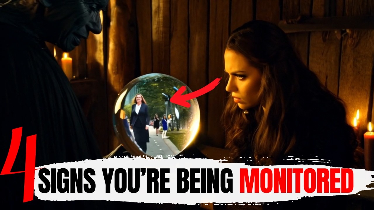 4 SIGNS You're Being MONITORED By MONITORING SPIRITS (THEY WATCH YOU)