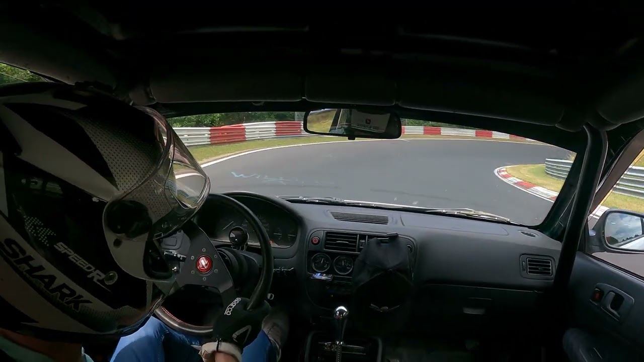Nürburgring Nordschleife sub 8 min Honda Civic EK K20 13.07.2025