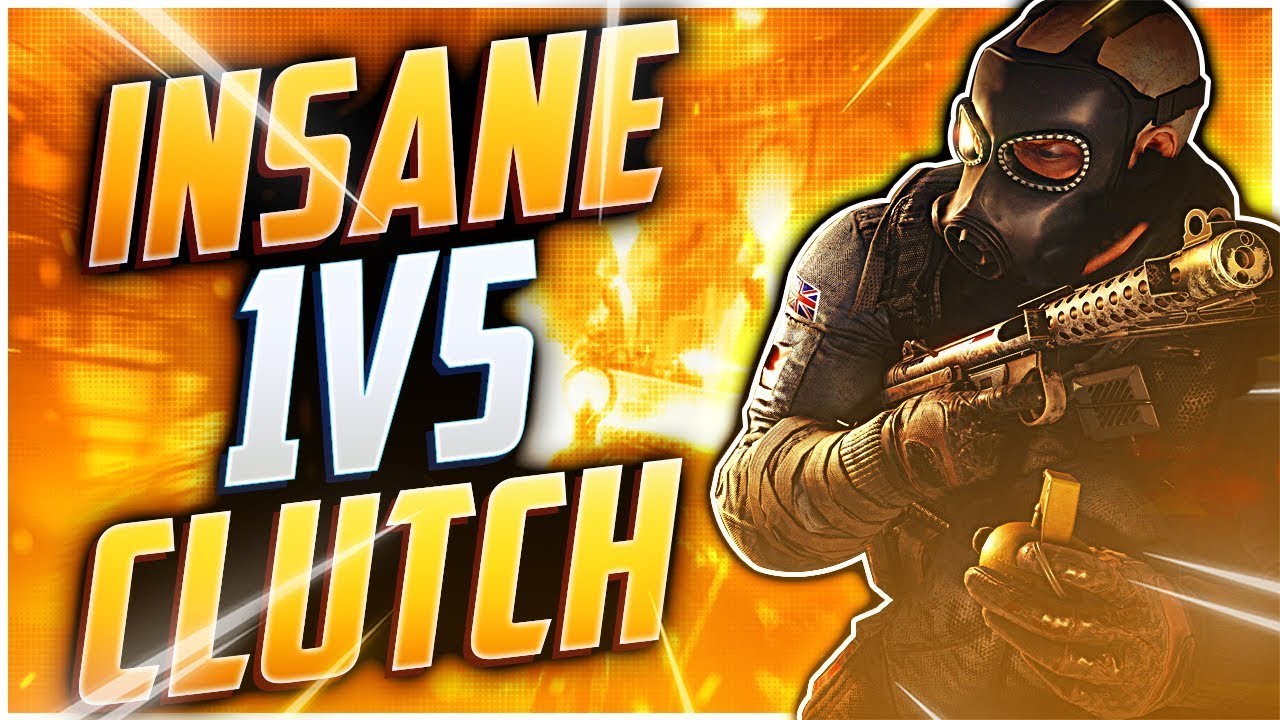 1v5 Clutch All Game Rainbow Six Siege Brutal Swarm Tips 