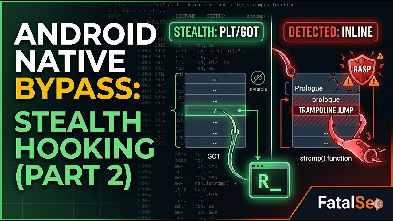 Обход Android RASP: Скрытая нативная инструментация с помощью Renef (Часть 2)