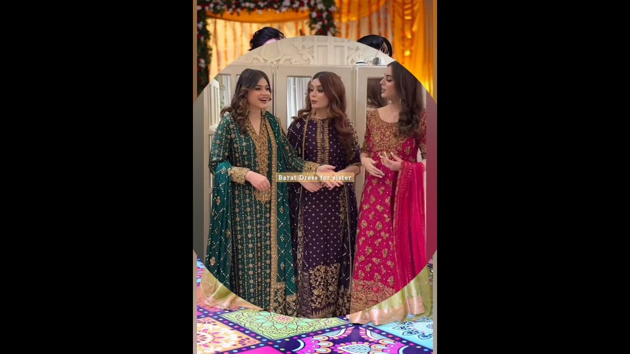 Barat Dress  for Sister!👗 ❤️  #foryou #dress #videoes #youtubevideos #subscribe #youtubeviral #viral