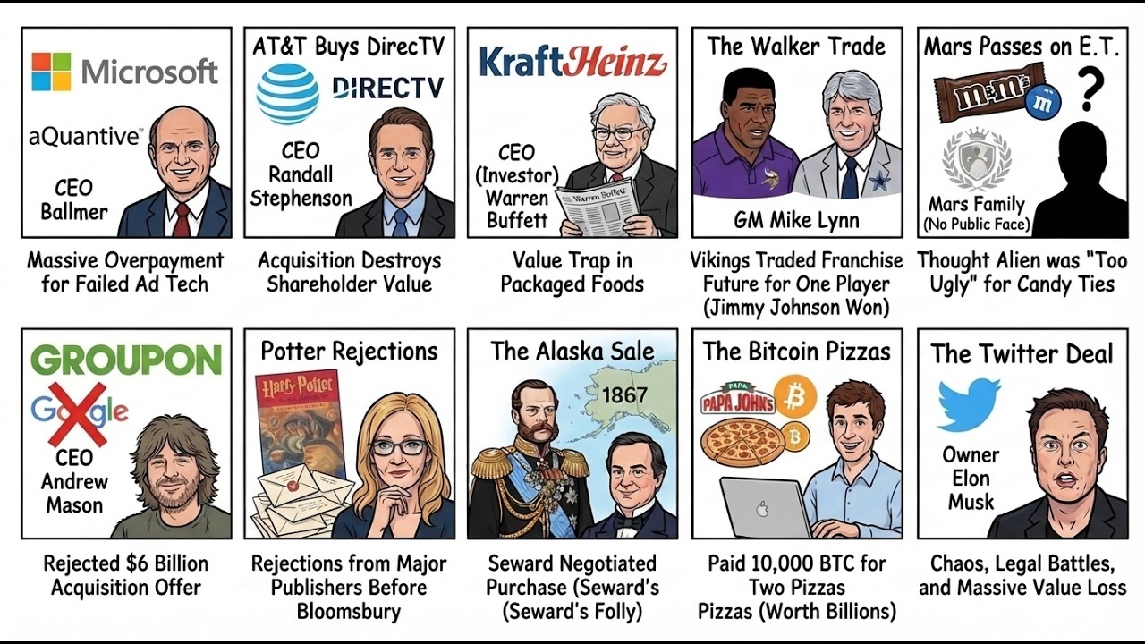 Top 15 Business Deals That AGED LIKE MILK Explained Like You're 5