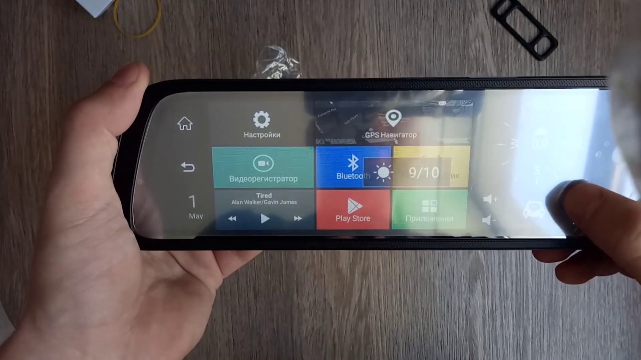 XPX ZX 969D  Обзор зеркала видео регистратора