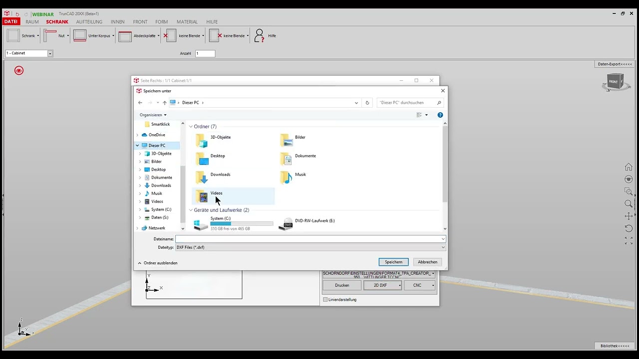 Einzelteil zu 2D CAD