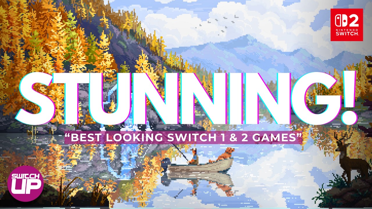 10 Most VISUALLY STUNNING Games 2025 on Switch 1 & 2 | 12 Days Of SwitchUp 2025 Day 10!